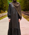 Soft Cotton Iris Dark Green Dress