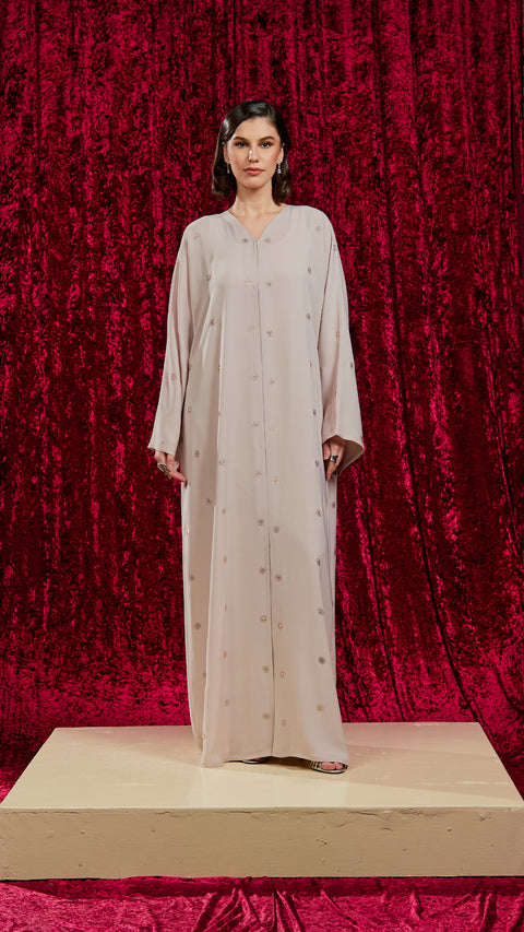 Korean Nidha Aleppo Almond Milk Abaya