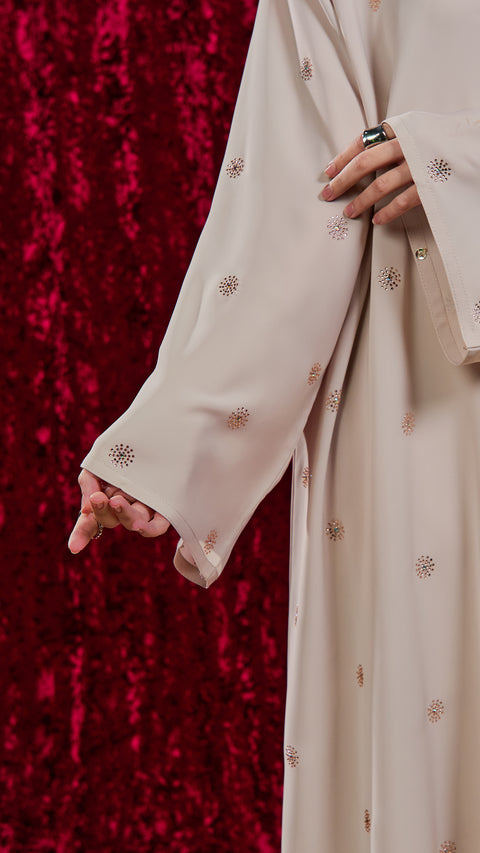 Korean Nidha Aleppo Almond Milk Abaya