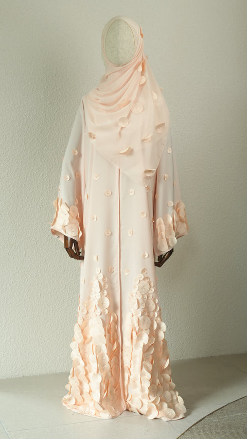 Korean Nidha Ayesha Wheat Abaya