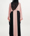 Korean Zoom Adana Black Pink Abaya