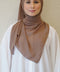 Brown Basic Shawl