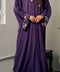 Korean Zoom Camellia Raisin Abaya