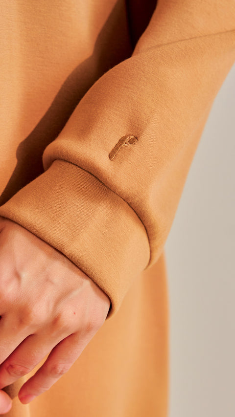 Cotton Modal Comfort Toffee Dress