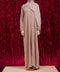 Korean Zoom Emet Apricot Pink Abaya