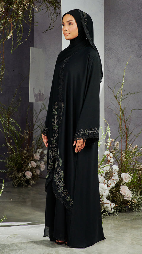 Korean Nidha Esra Obsidian Black