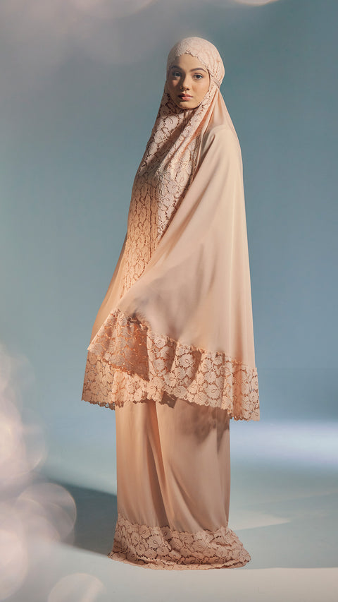 Fana Peach Blossom Telekung