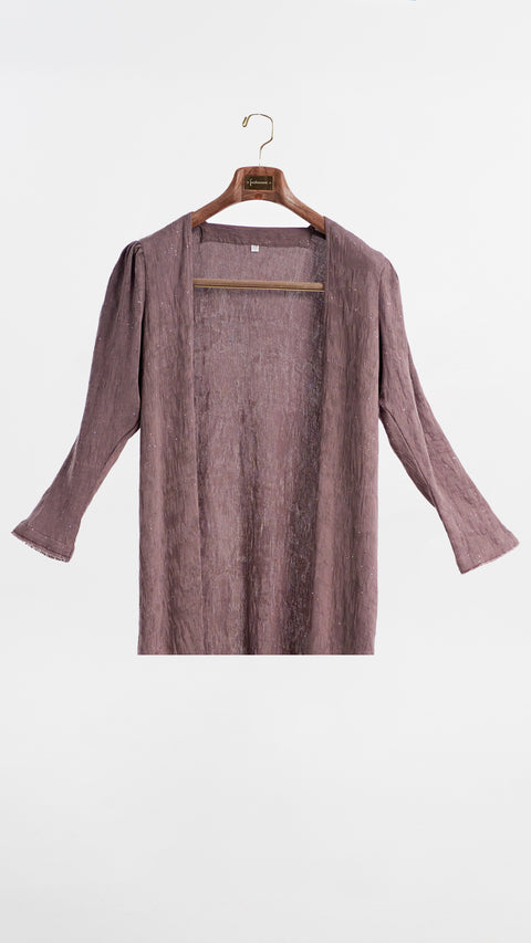 Cotton Corduroy Galaxy Toffee Cardigan