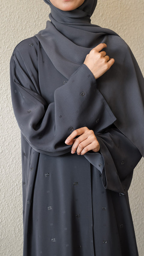Jacquard Nidha Ibra Dark Grey