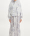 Silky Crepe Inaaya Purple Dress