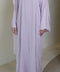 Korean Nidha Irdina Blooming Lilac Abaya