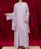 Korean Nidha Izeh Pale Lilac Abaya
