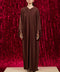 Korean Nidha Izeh Rich Brown Abaya