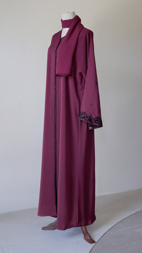 Korean Nidha Jelenia Roselle Abaya
