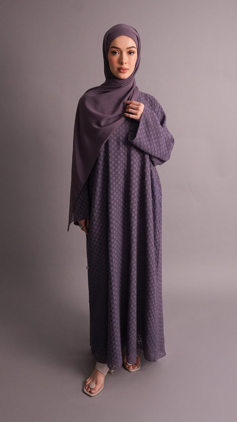 Korean Chiffon Massawa Vintage Lavender Dress