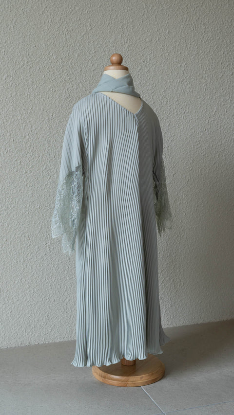 Pleated Nidha Merci Mini Frosted Mint