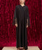 Korean Nidha Mila Charcoal Abaya