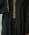 Rose Crepe Miraya Obsidian Gold Abaya