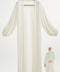 Lurex jersey Nour Off White Cardigan