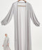 Lurex Jersey Nour Silver Cardigan