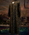 Lace Najaf Mini Olive Abaya