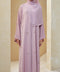 Korean Nidha Nimra Rose Pink Abaya