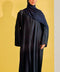 Harir Maqsood Nizwa Dark Blue Abaya