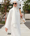 Harir Maqsood Nizwa White Abaya