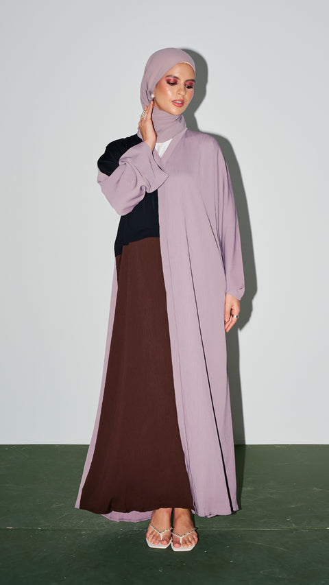 Korean Zoom Patara Taupe Abaya