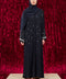 Korean Zoom Qamishli Midnight Blue Abaya