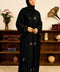 Korean Nidha Rimal Black Abaya