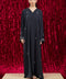 Korean Nidha Sansy Midnight Blue Abaya