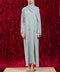 Korean Nidha Sansy Powder Blue Abaya