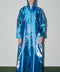 Korean Organza Scha Cobalt Blue Abaya