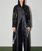 Korean Organza Scha Obsidian Black Abaya