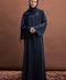 Shasha Korean Nidha Midnight Blue Abaya