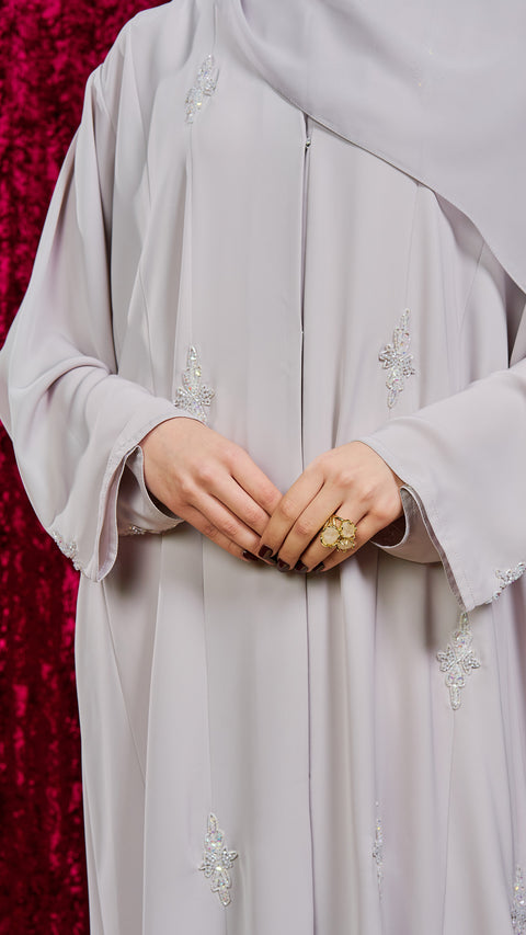 Korean Nidha Tarim Limestone Abaya