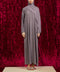Korean Zoom Van Dusty Woodrose Abaya