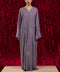 Korean Zoom Yanbu Dusty Purple Abaya