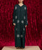 Korean Zoom Yanbu Emerald Green Abaya