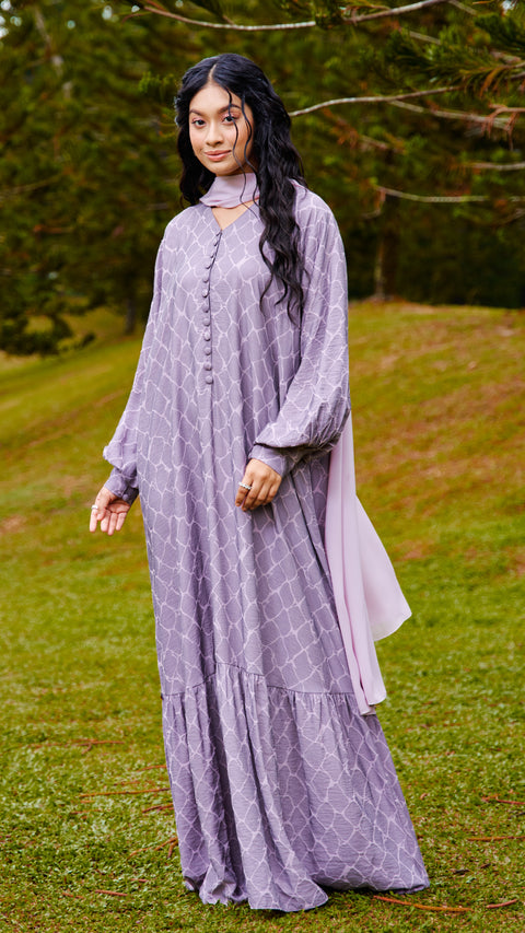 Iris Dusty Purple Dress