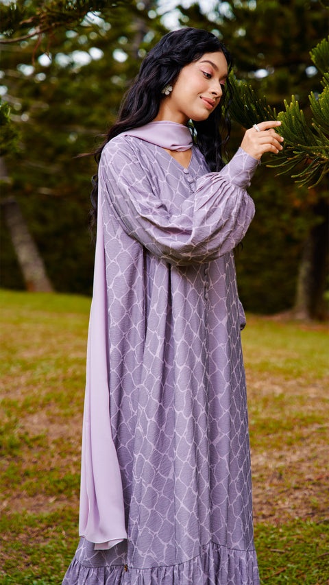 Iris Dusty Purple Dress