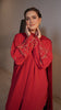 Korean Nidha Adliya Scarlet Red Abaya