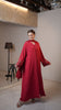 Korean Nidha Adliya Scarlet Red Abaya