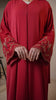 Korean Nidha Adliya Scarlet Red Abaya