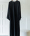 Korean Zoom Ahwar Black Abaya