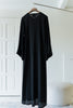 Korean Zoom Ahwar Black Abaya