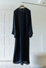 Korean Zoom Ahwar Midnight Blue Abaya