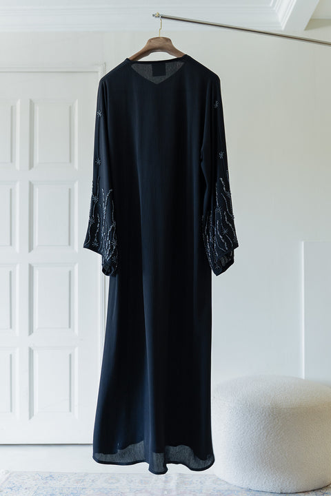 Ahwar Midnight Blue Abaya