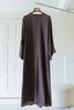 Korean Zoom Ahwar Milk Chocolate Abaya